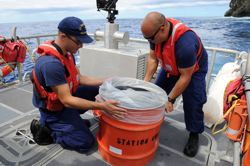 U.S. Coast Guard Apra Harbor training