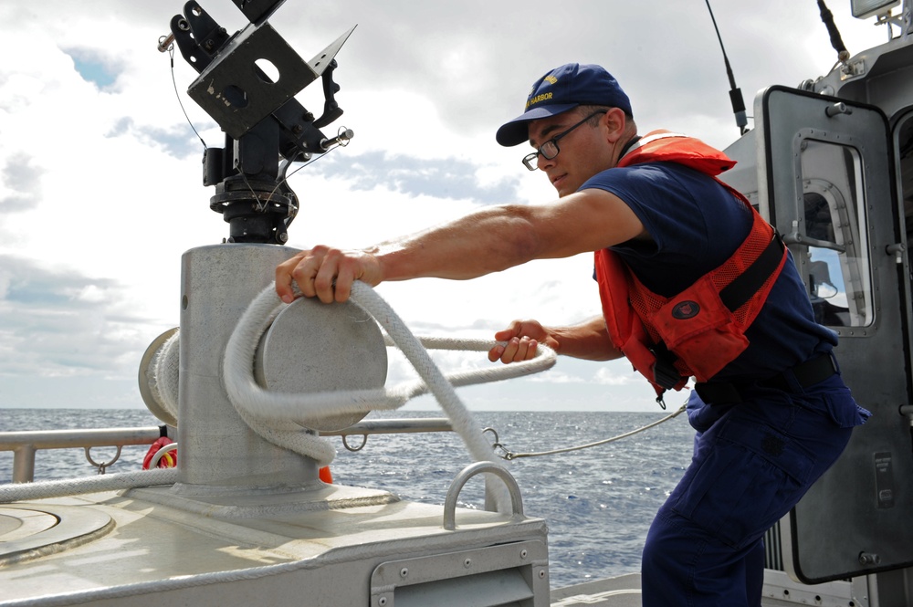 U.S. Coast Guard Apra Harbor training