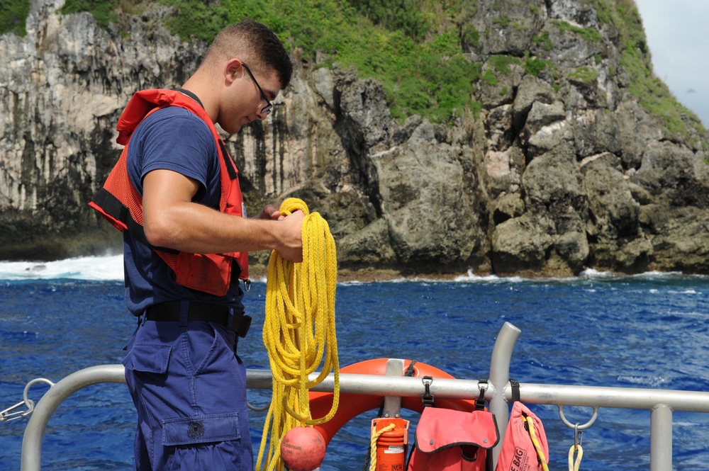 U.S. Coast Guard Apra Harbor training