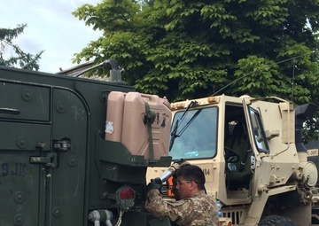 TF Stilwell fuels Stryker convoy through Baltics