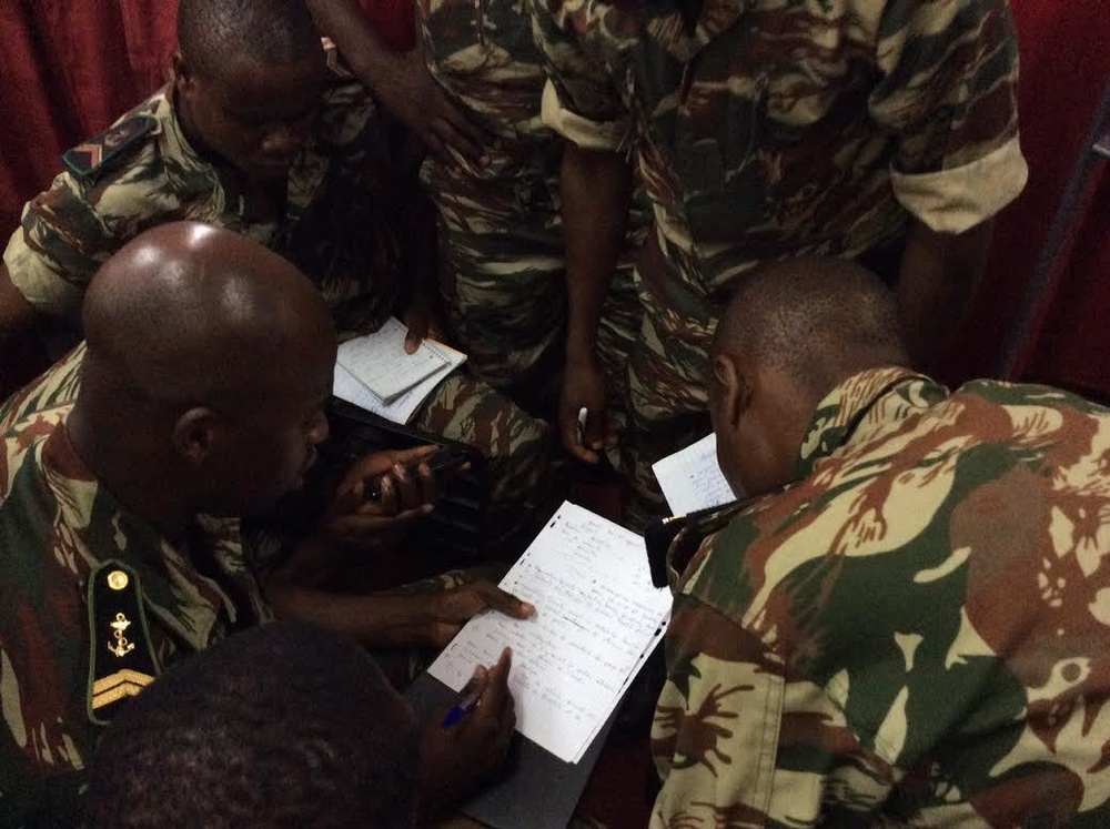First joint intelligence engagement inn West Africa complete