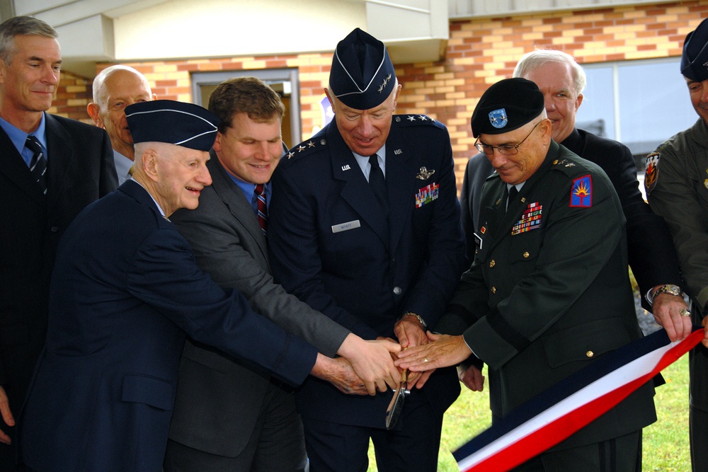 174th Attack Wing names headquarters building in honor of former commander on Sunday, Oct. 4