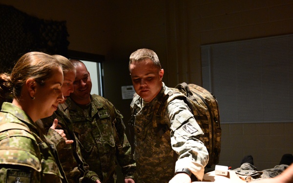 Reassurance partners, Indiana and Slovakia exchange forces