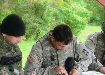 Reassurance partners, Indiana and Slovakia exchange forces