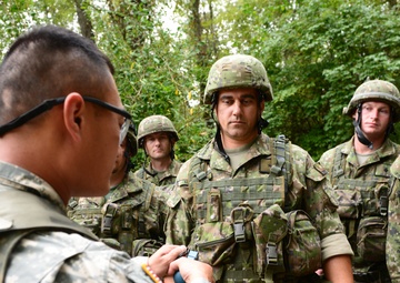 Reassurance partners, Indiana and Slovakia exchange forces