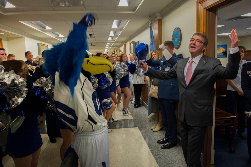 Air Force pep rally
