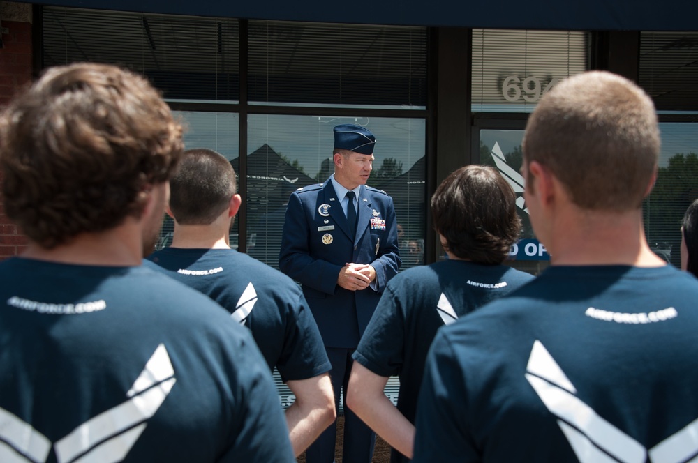 331st Recruiting office grand opening Prattville, Ala.