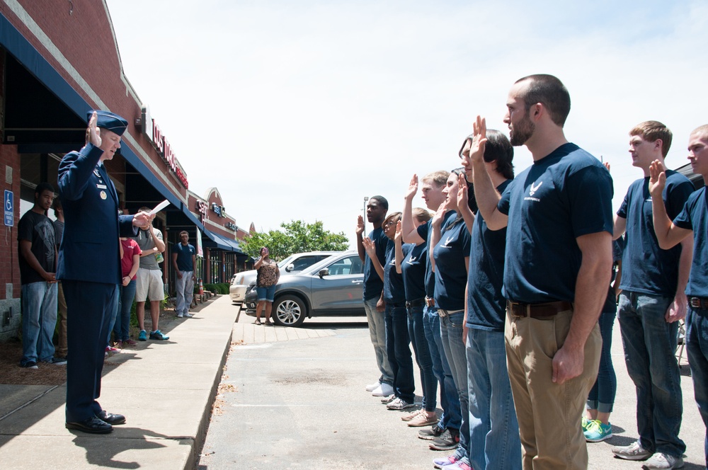 331st Recruiting office grand opening in Prattville, Ala.