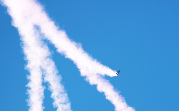 Golden Knights Display Aerial Skills at 2015 MCAS Miramar Air Show