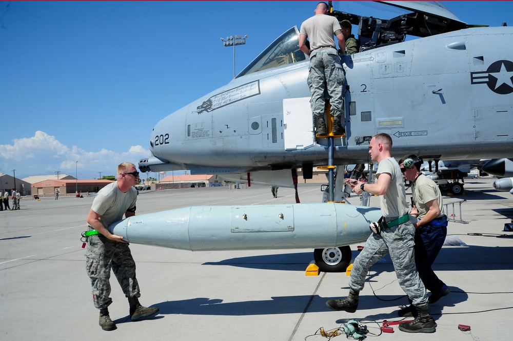 357th FS trains at Green Flag-West