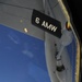 KC-135 refuels AWACS during Green Flag-West
