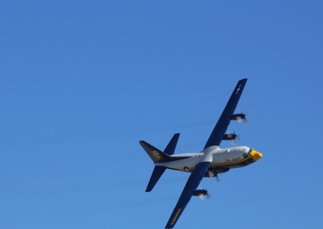 Fat Albert performs during 2015 MCAS Miramar Air Show