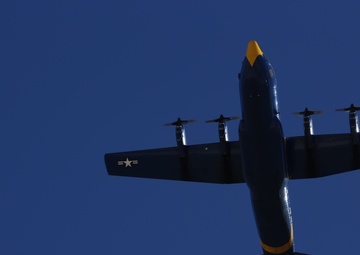 Fat Albert performs during 2015 MCAS Miramar Air Show