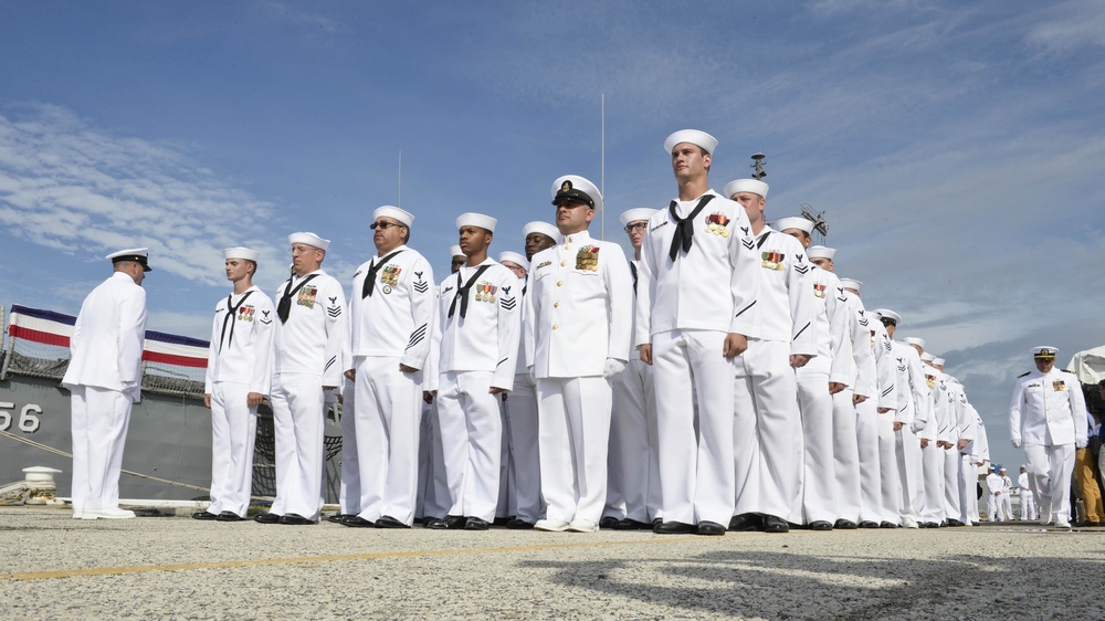 USS Simpson decommissioning