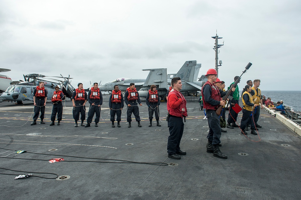 USS George Washington operations