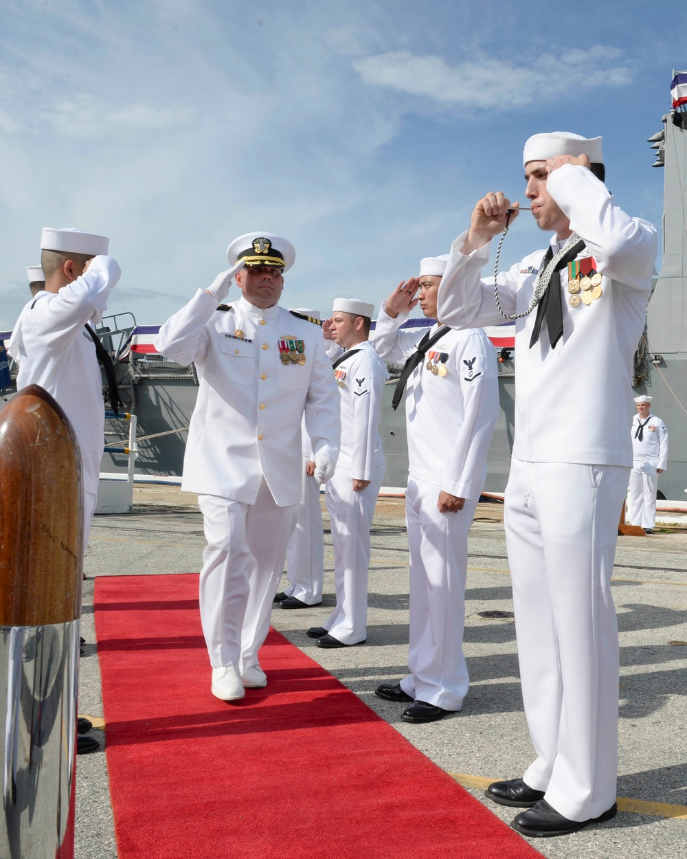USS Simpson decommissioning
