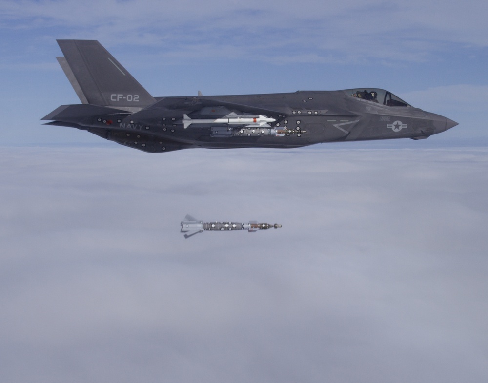 F-35 external weapons testing makes history, quadruples effectiveness and test efficiency