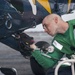 Sailor conducts MH-60S Seahawk maintenance aboard USS Harry S. Truman