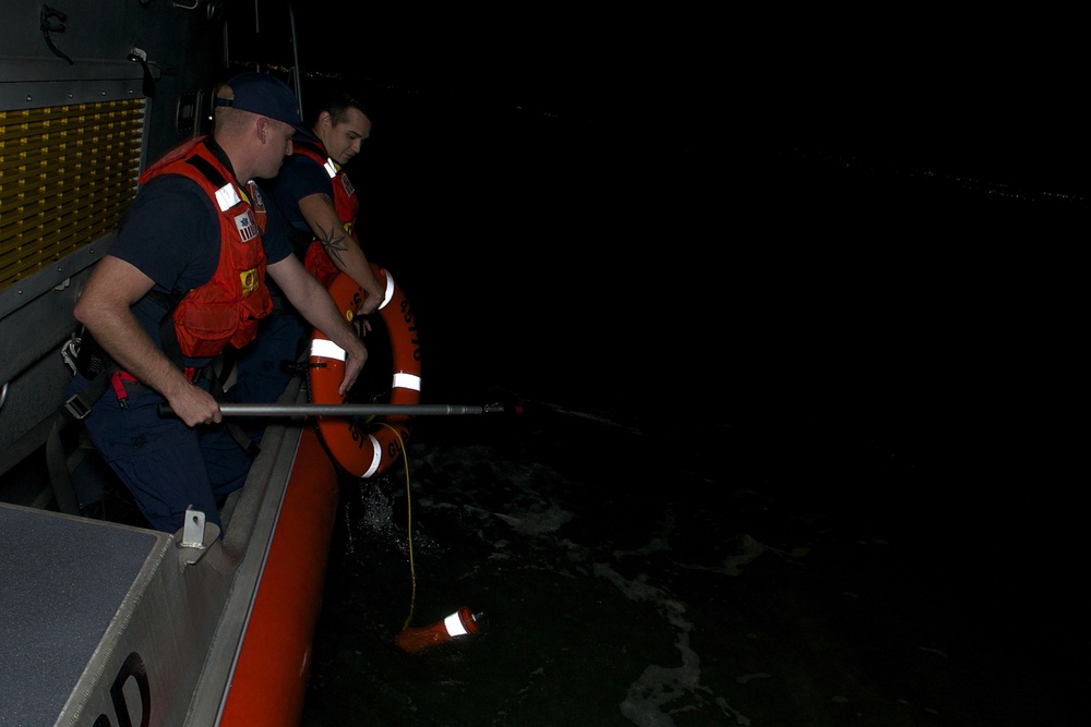 Coast Guard Station Vallejo conducts night operations