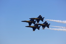 Blue Angels perform during 2015 MCAS Miramar Air Show