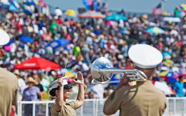 The 3rd MAW Band Performs at the 2015 Miramar Air Show