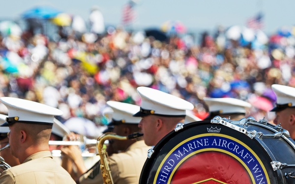 The 3rd MAW Band Performs at the 2015 Miramar Air Show