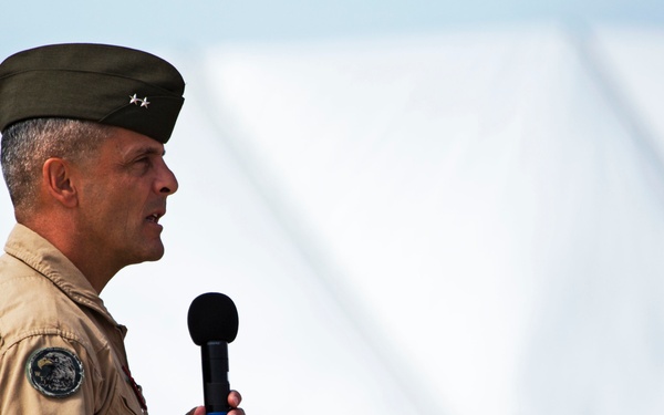 The 3rd MAW Band Performs at the 2015 Miramar Air Show