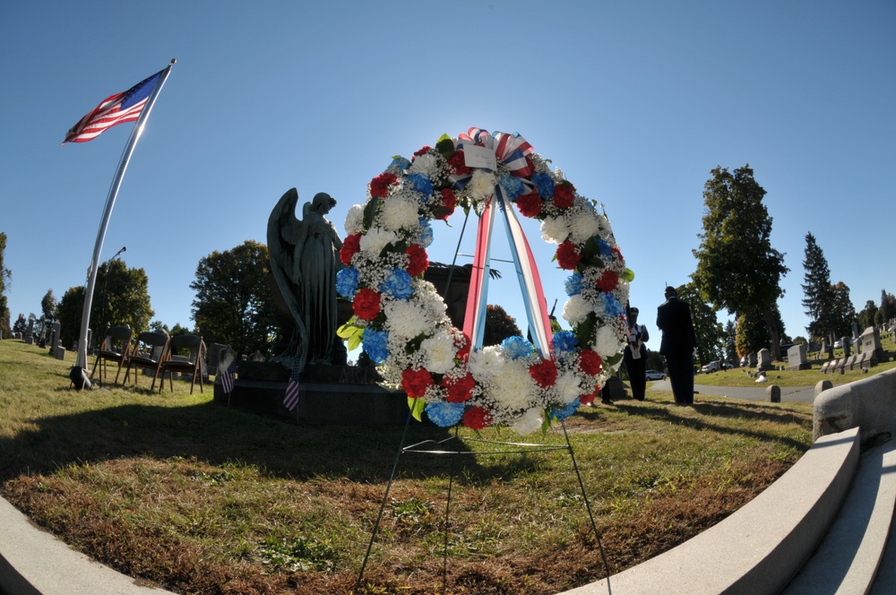 New York National Guard Honors President Chester Arthur in Albany Rural Cemetery Oct. 5