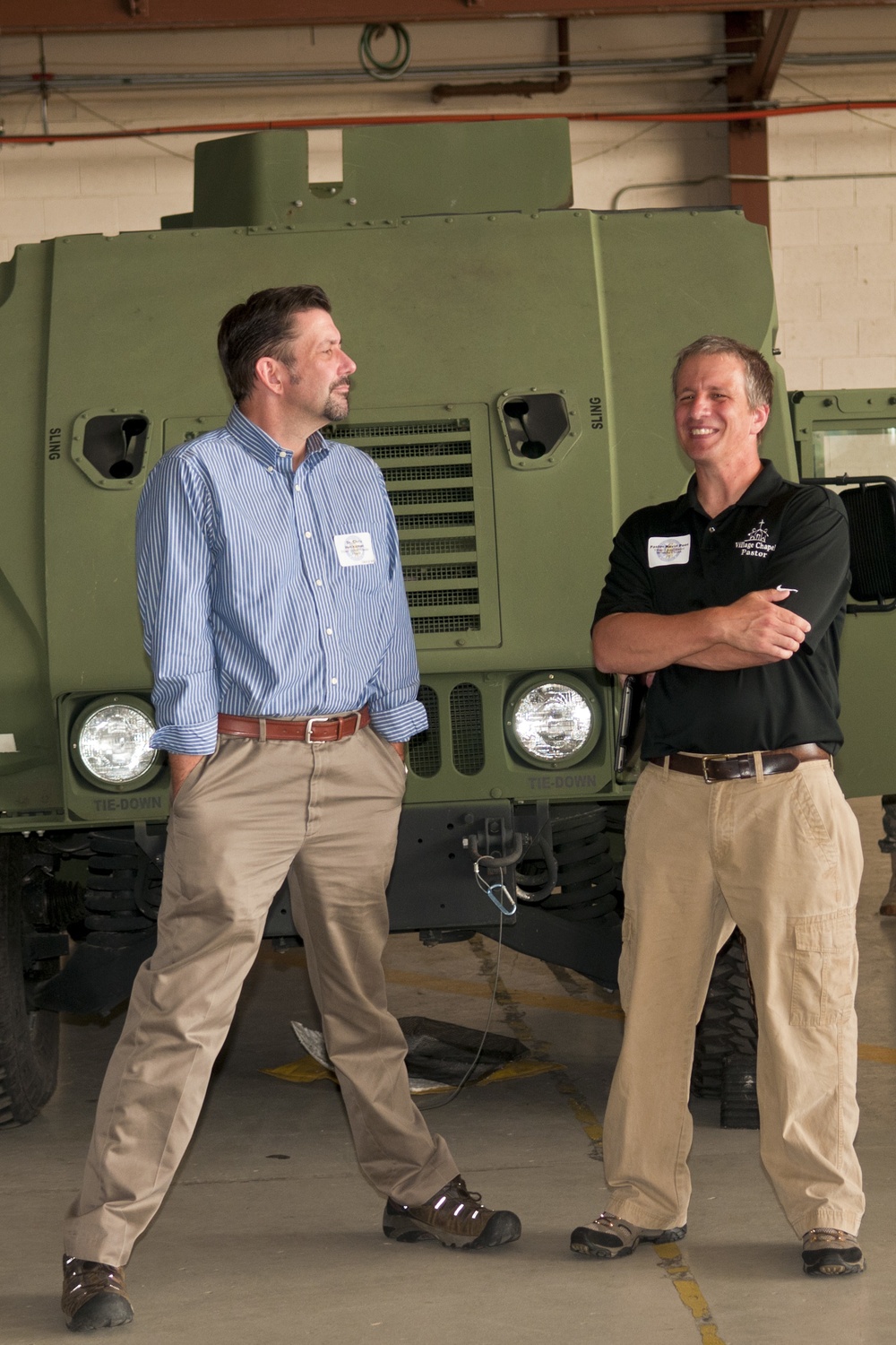 Clergy members participate in orientation flight