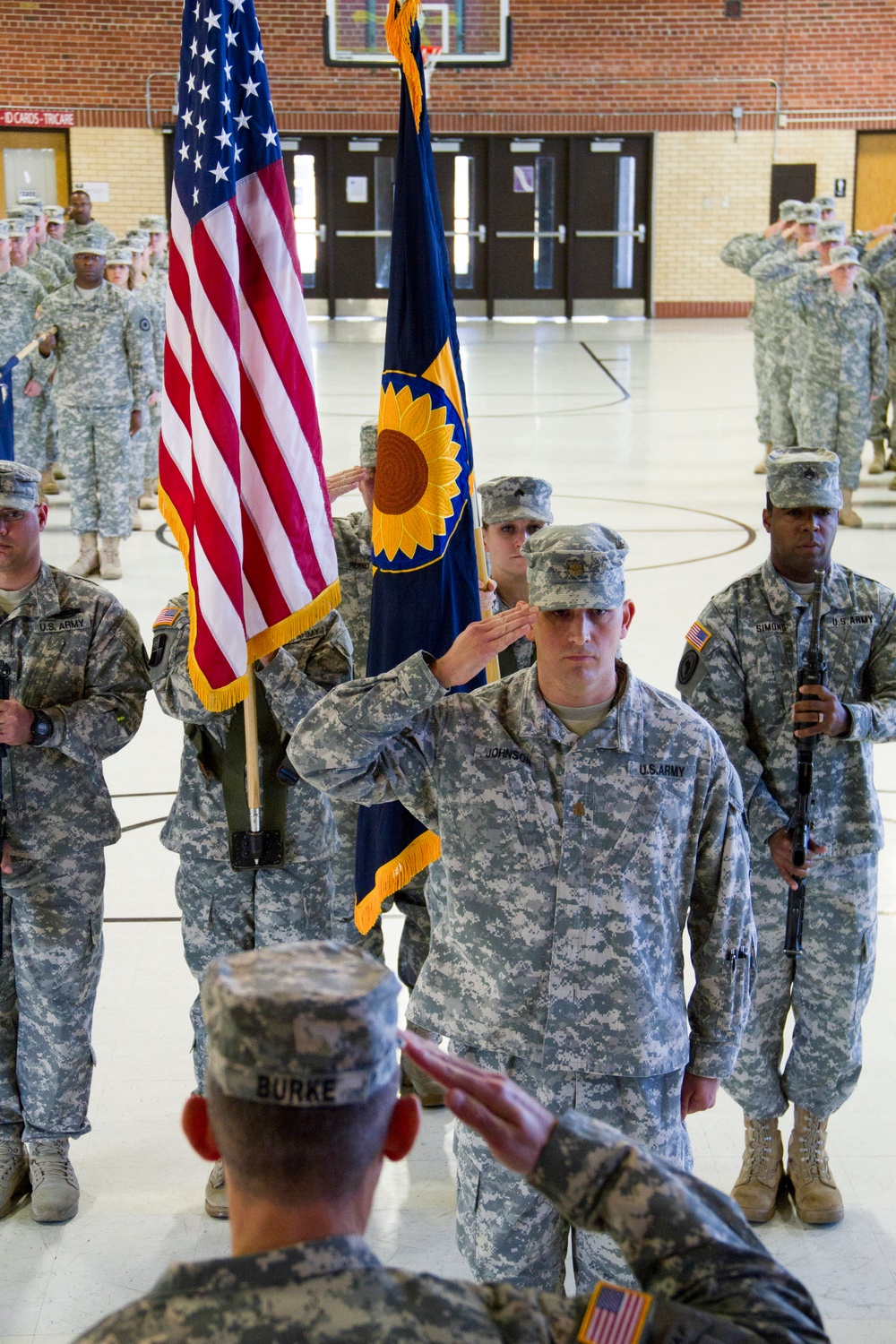 Burke takes helm of 69th Troop Command