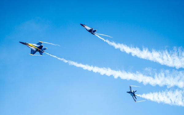 Blue Angels performs at Miramar air show