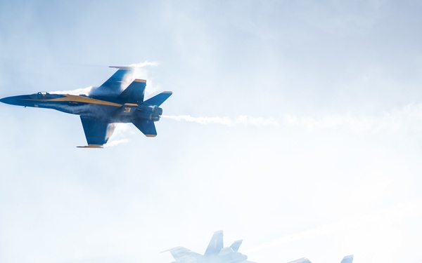 Blue Angels performs at Miramar air show