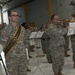 40th Army Band plays during 86th Troop Command change of command ceremony