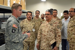Saudi Arabian National Guard visits CAB