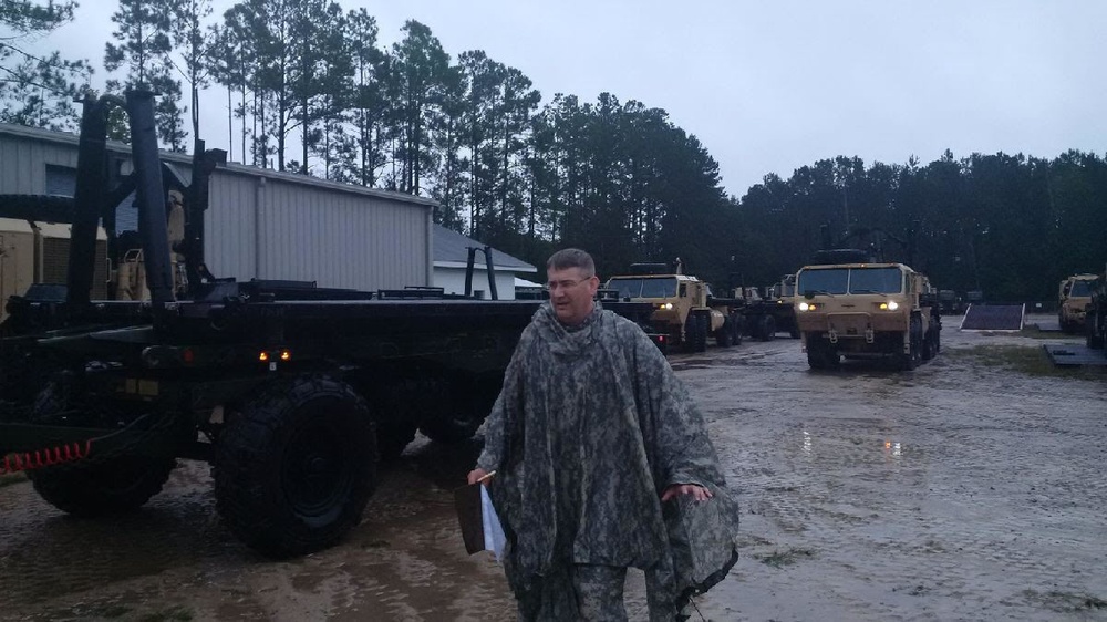 South Carolina National Guard Soldiers assist with flood recovery operations