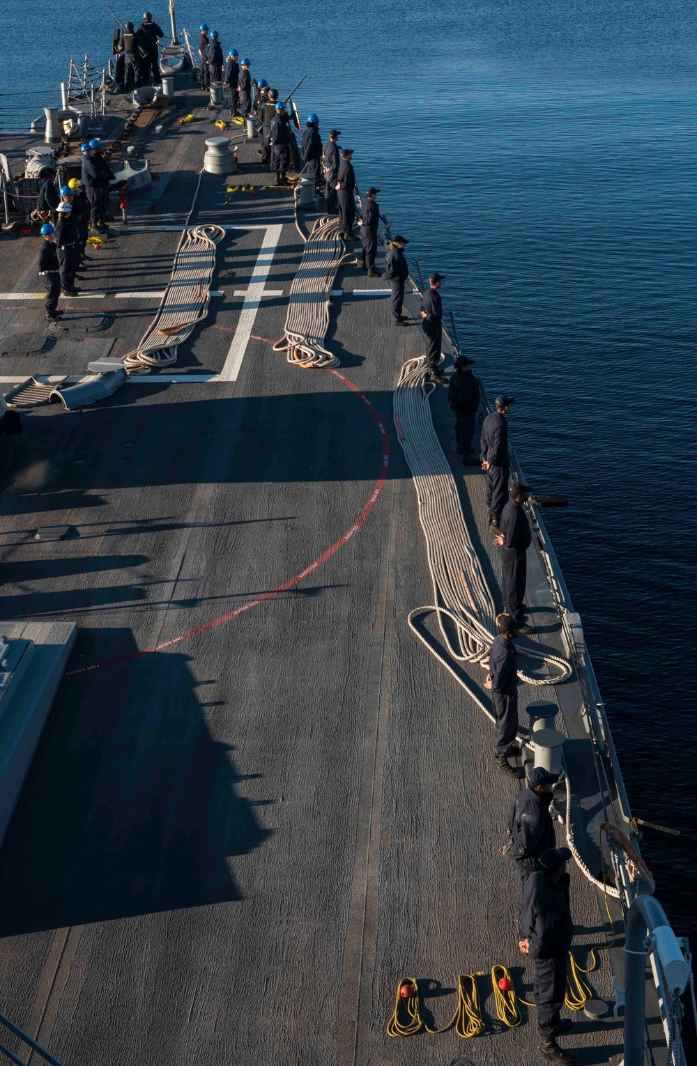 USS The Sullivans in Scotland