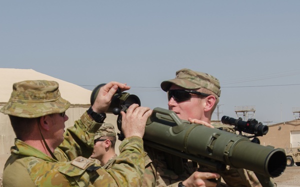 Task Force Summit Soldiers, Australian security forces conduct joint training