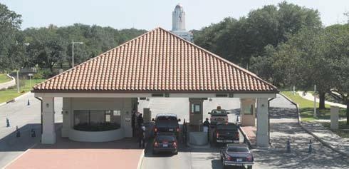 Joint Base San Antonio-Randolph’s main gate