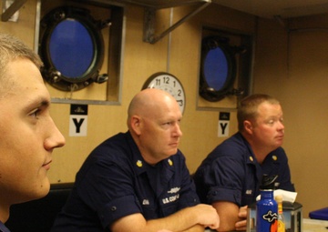 Coast Guard Cutter Buckthorn morning brief