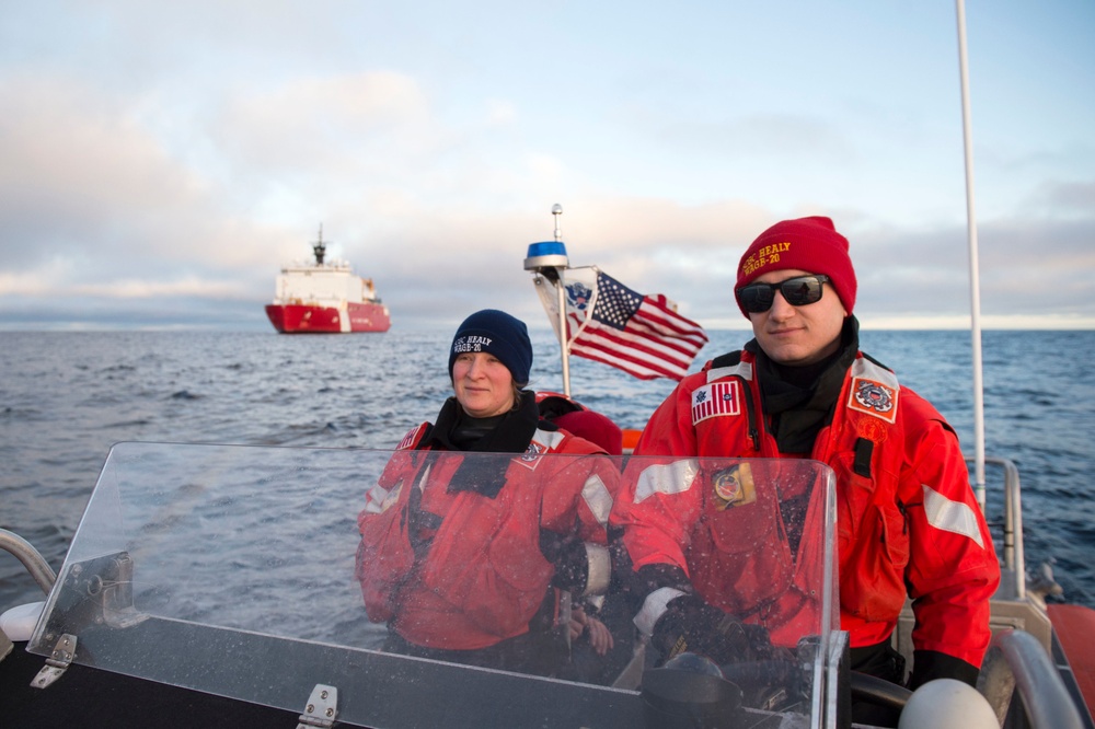 Coast Guard Cutter Healy supports Geotraces mission to the Arctic