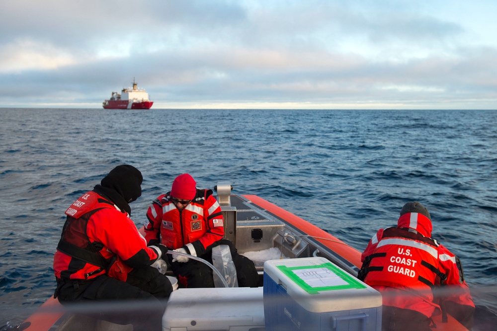 Coast Guard Cutter Healy supports Geotraces mission to the Arctic