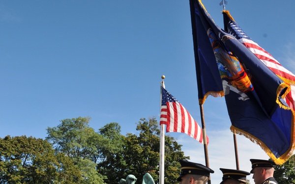 New York National Guard honors President Chester Arthur