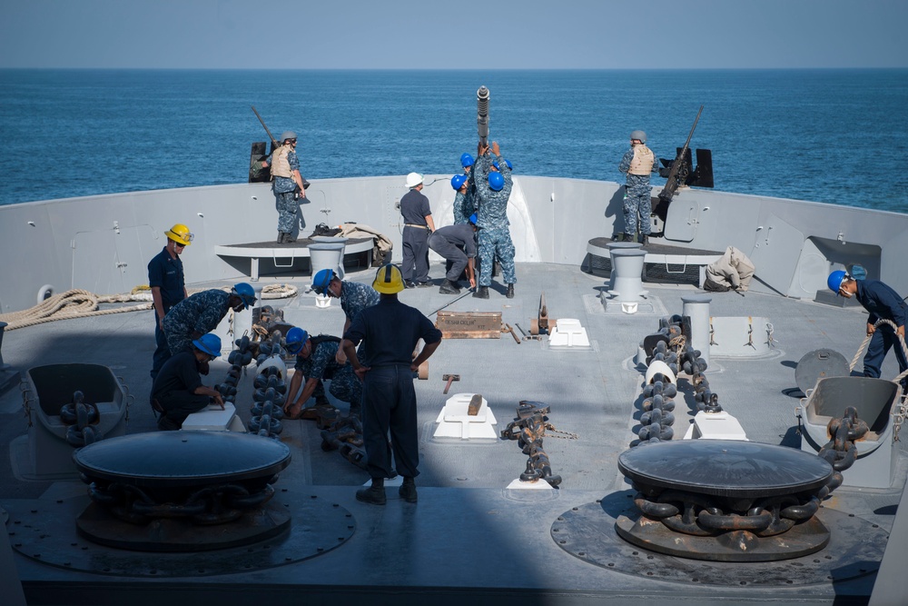 USS Anchorage operations