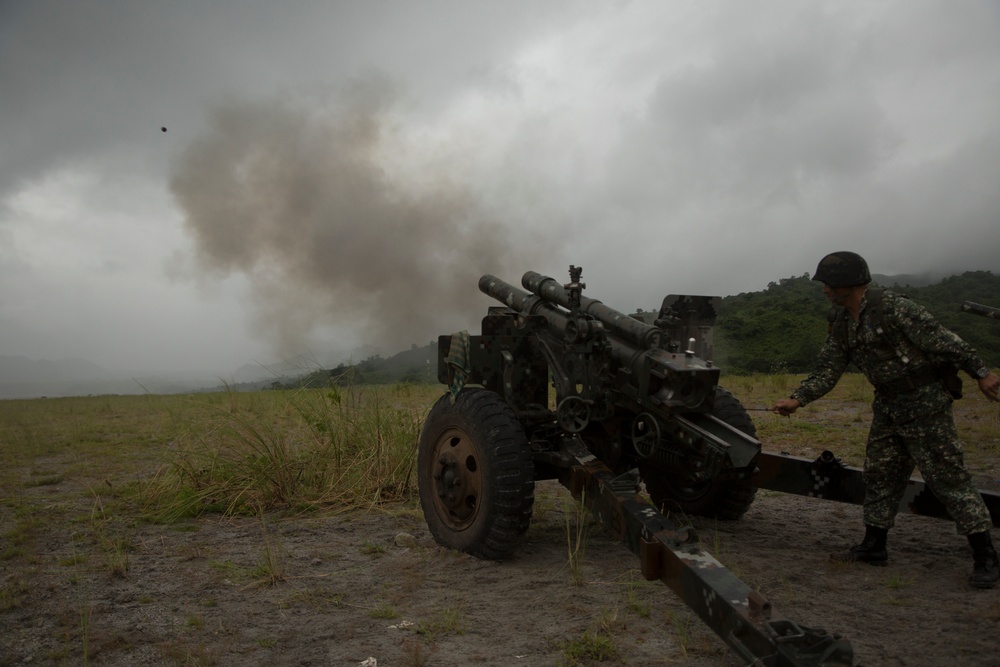PHIBLEX 15 Artillery Live Fire