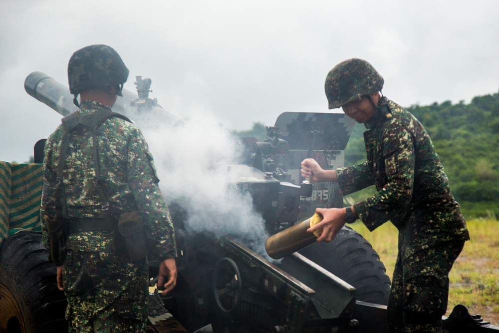 PHIBLEX 15 Artillery Live Fire