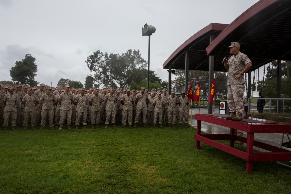 Commandant of the Marine Corps Camp Pendleton Visit
