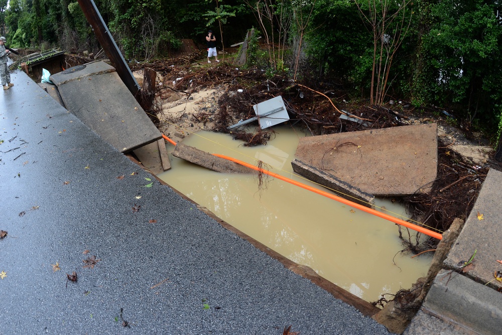 South Carolina flood response