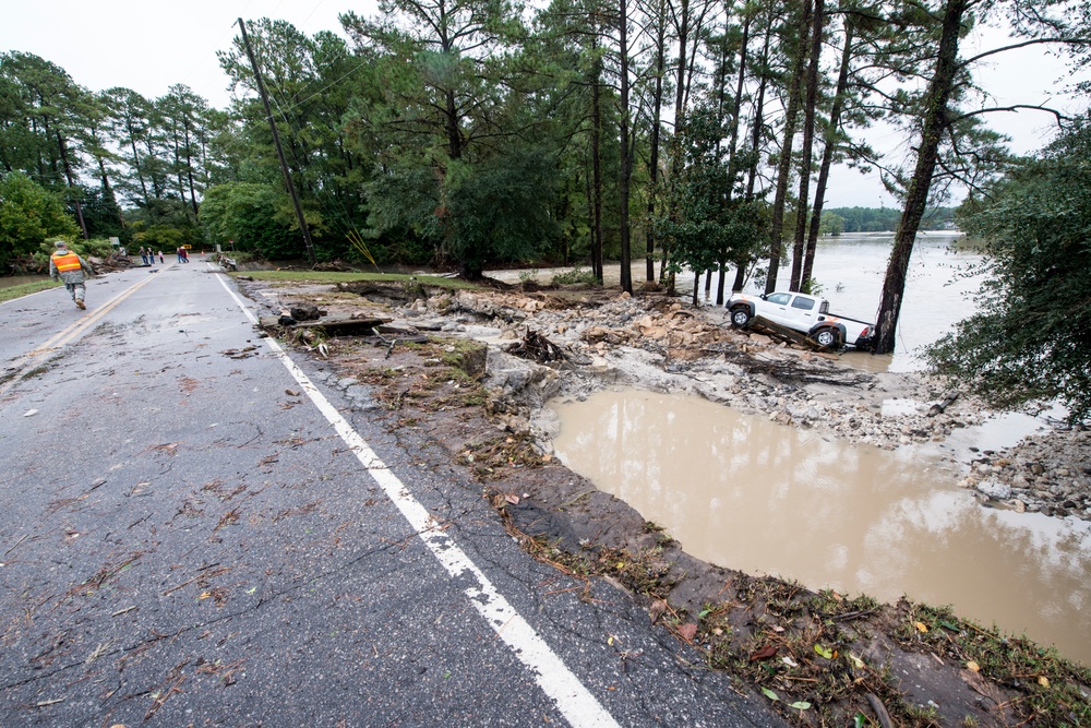 South Carolina National Guard flood response
