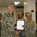 NAVFAC Hawaii Letter of Commendation – Junior Sailor of the Quarter – Castro
