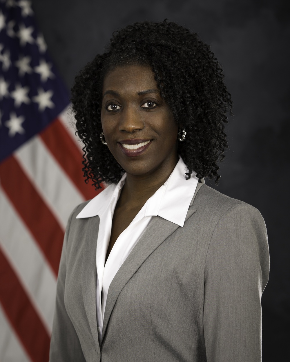 Official portrait, Dr. Janeka V. Jones, Deputy Director, Joint Base Anacostia-Bolling Military Personnel Flight